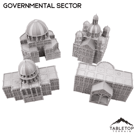 Governmental Sector 8mm Scale Building Pack