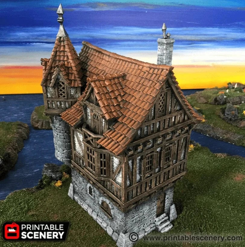 Governor's Mansion - Fantasy Building