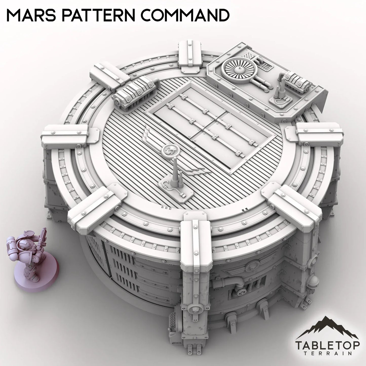 Grimdark Mars Pattern Command Bunker