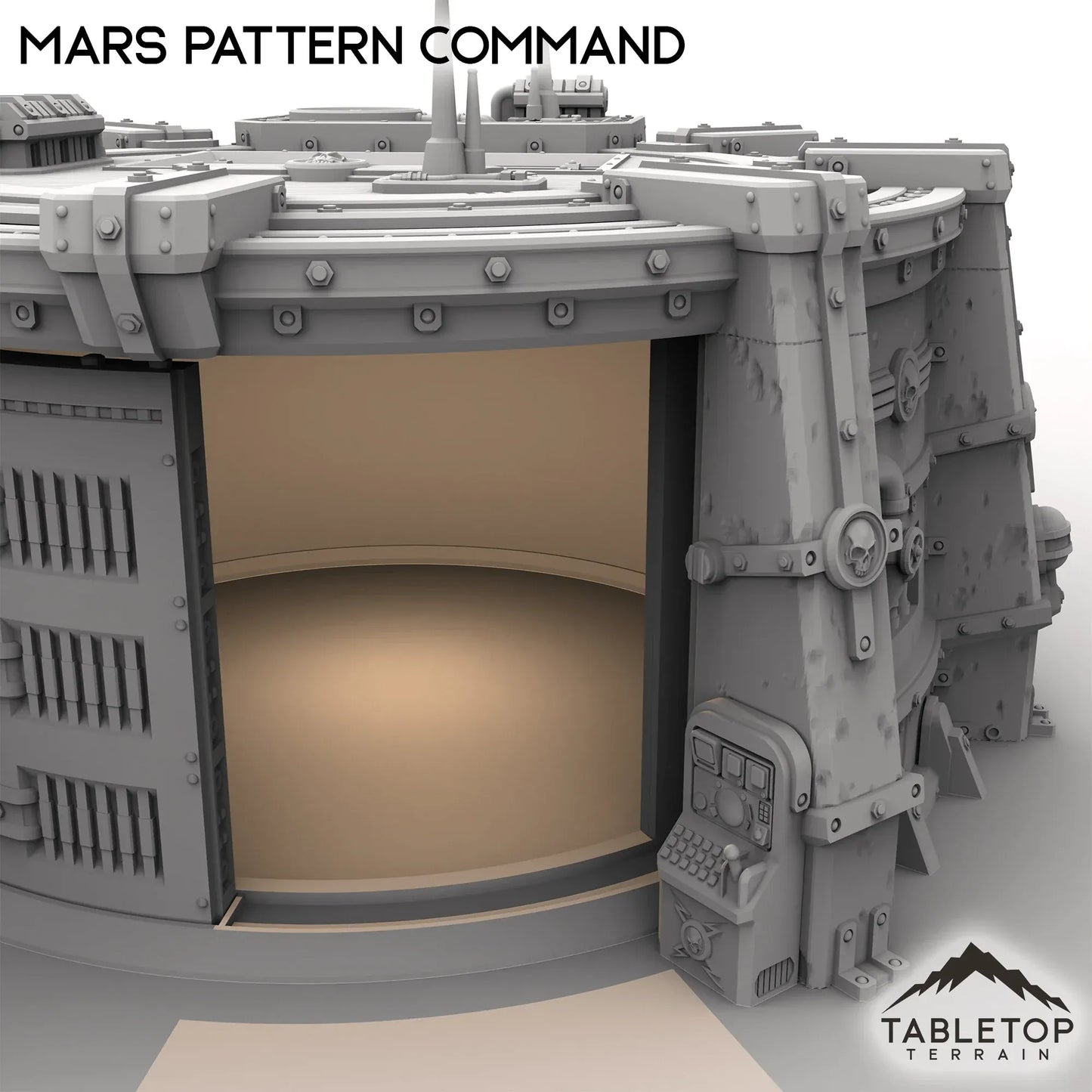 Grimdark Mars Pattern Command Bunker