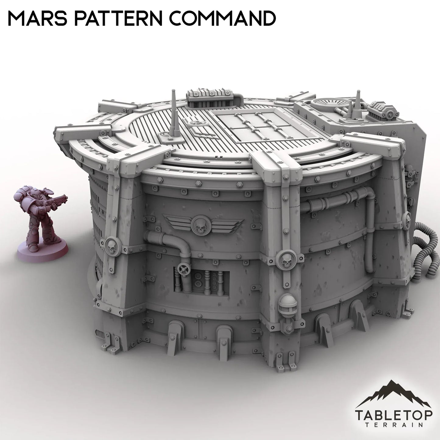 Grimdark Mars Pattern Command Bunker