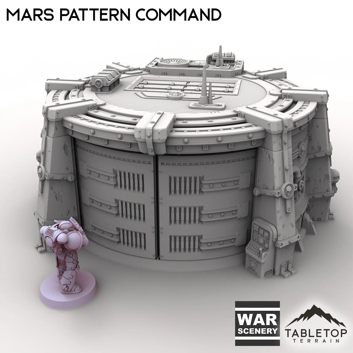 Grimdark Mars Pattern Command Bunker