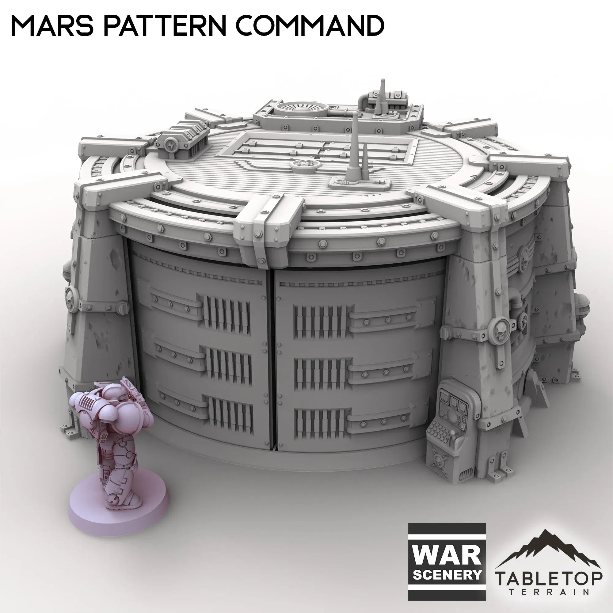Grimdark Mars Pattern Command Bunker