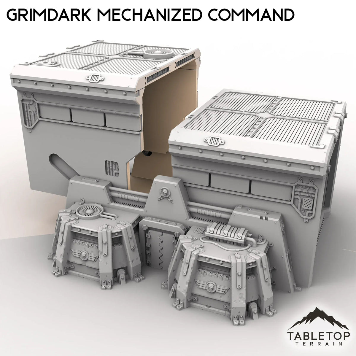 Grimdark Mechanized Command
