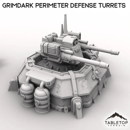 Grimdark Perimeter Defense Turrets