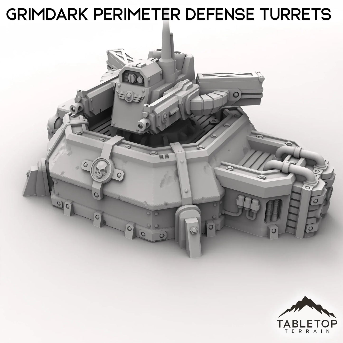 Grimdark Perimeter Defense Turrets