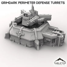 Grimdark Perimeter Defense Turrets