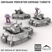 Grimdark Perimeter Defense Turrets