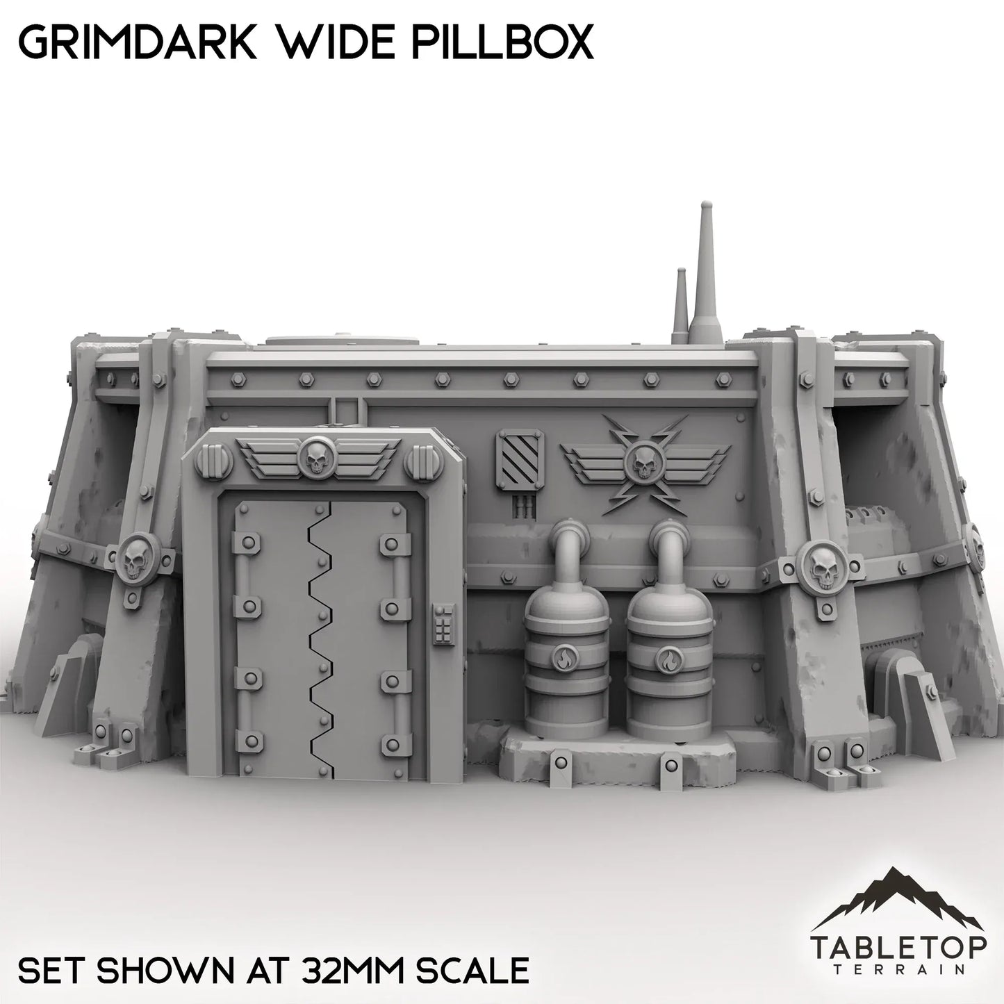 Grimdark Wide Pillbox
