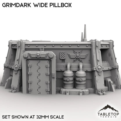 Grimdark Wide Pillbox