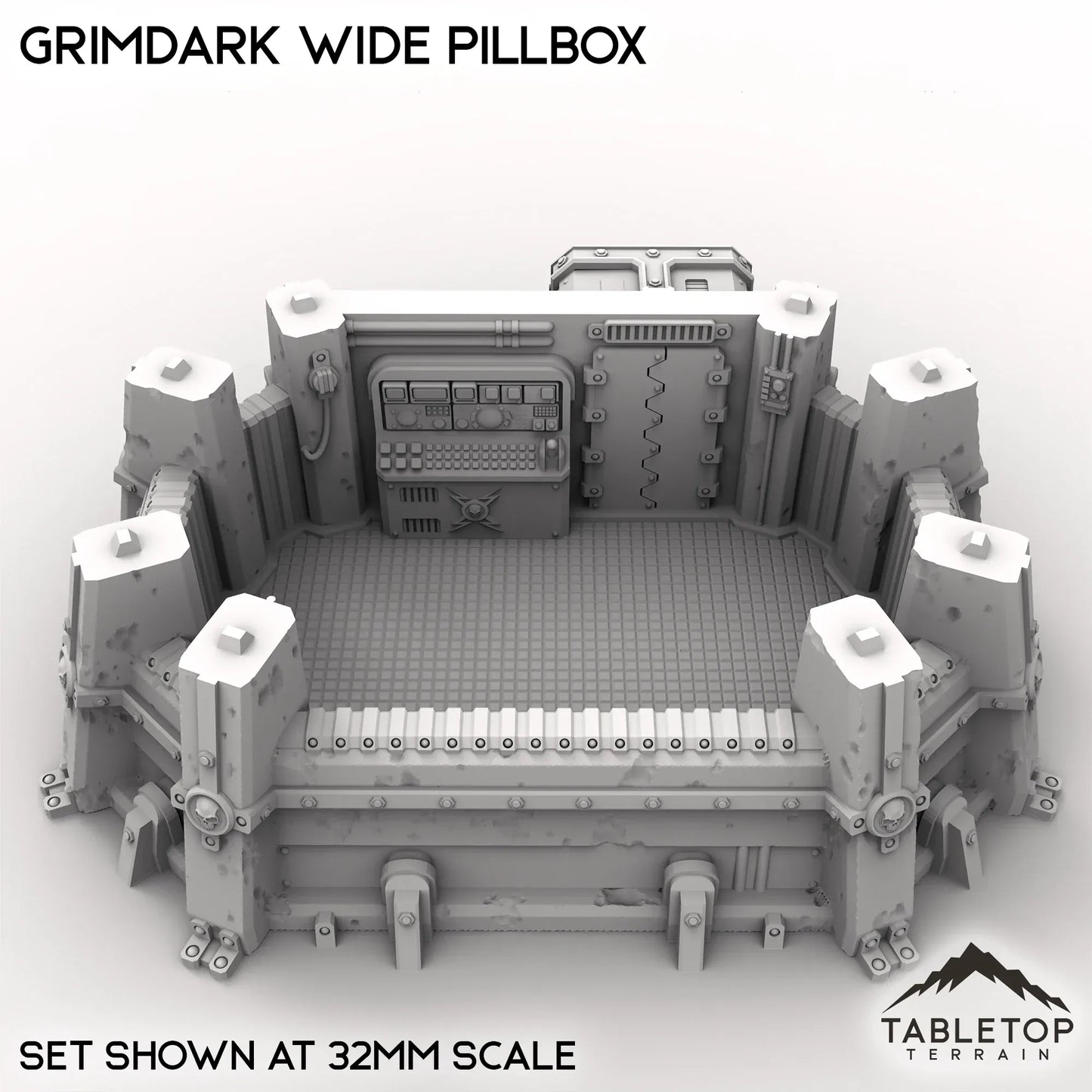 Grimdark Wide Pillbox