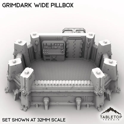 Grimdark Wide Pillbox