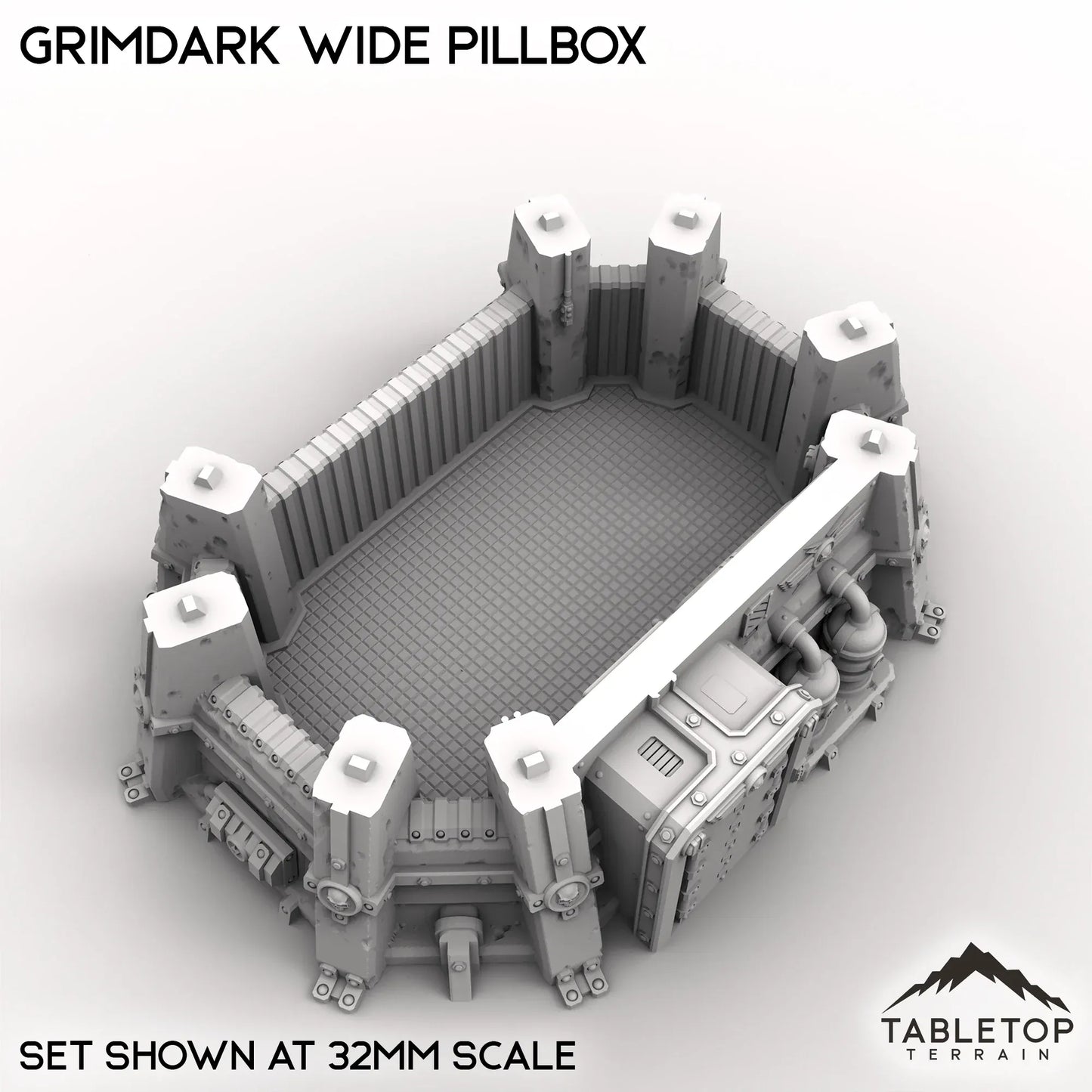 Grimdark Wide Pillbox