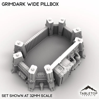 Grimdark Wide Pillbox