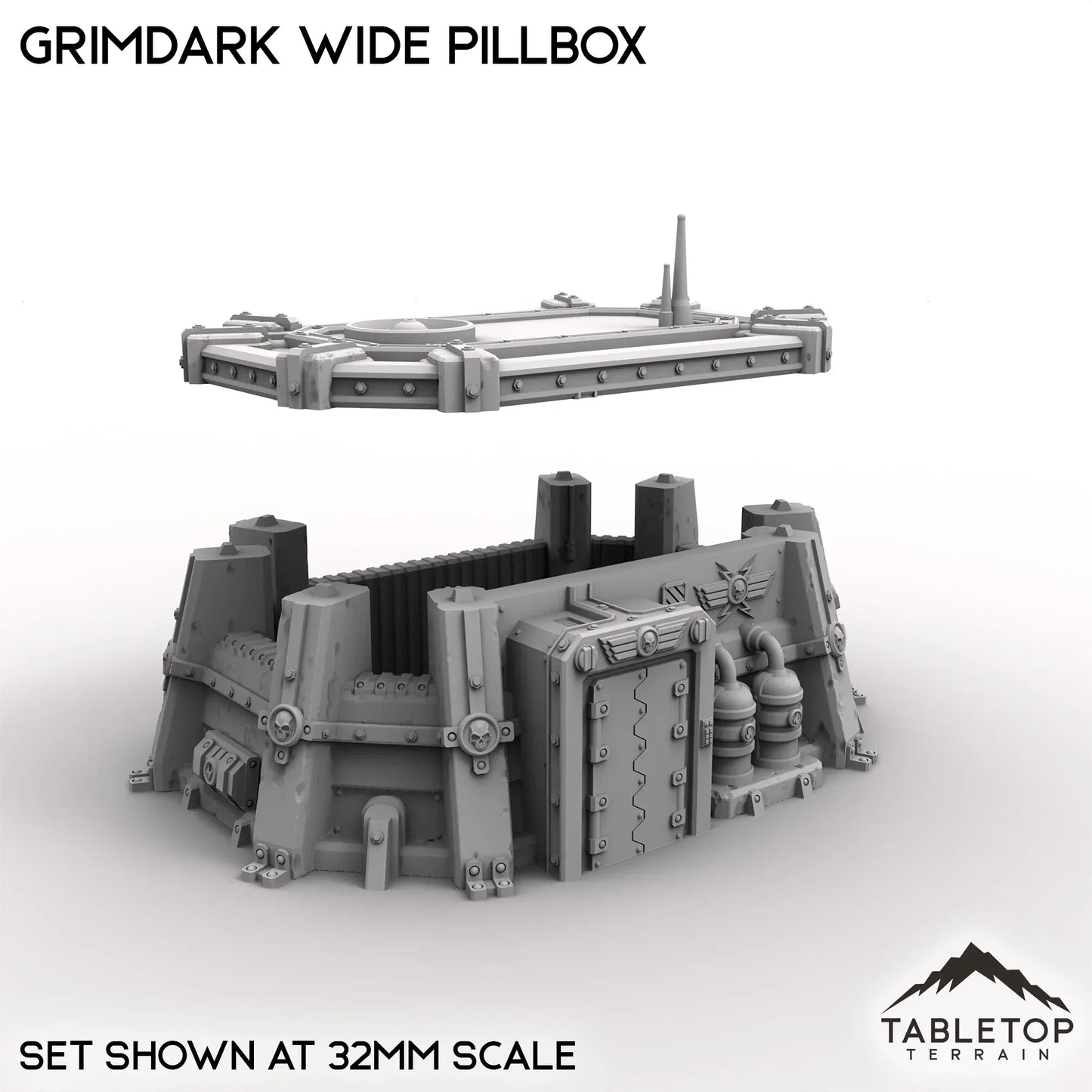 Grimdark Wide Pillbox