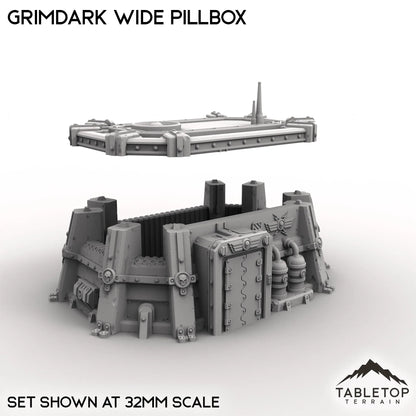 Grimdark Wide Pillbox