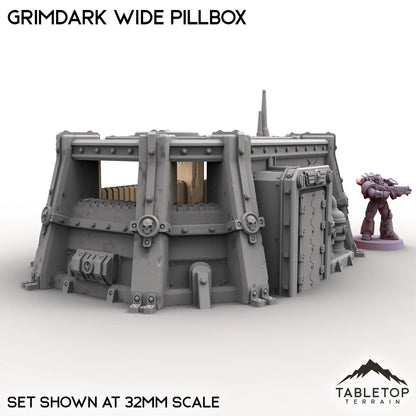 Grimdark Wide Pillbox