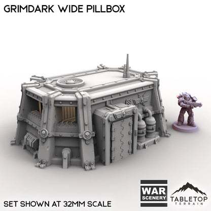 Grimdark Wide Pillbox