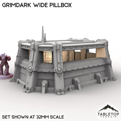 Grimdark Wide Pillbox