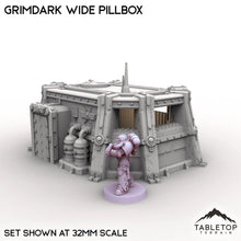 Grimdark Wide Pillbox