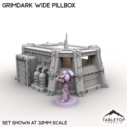 Grimdark Wide Pillbox