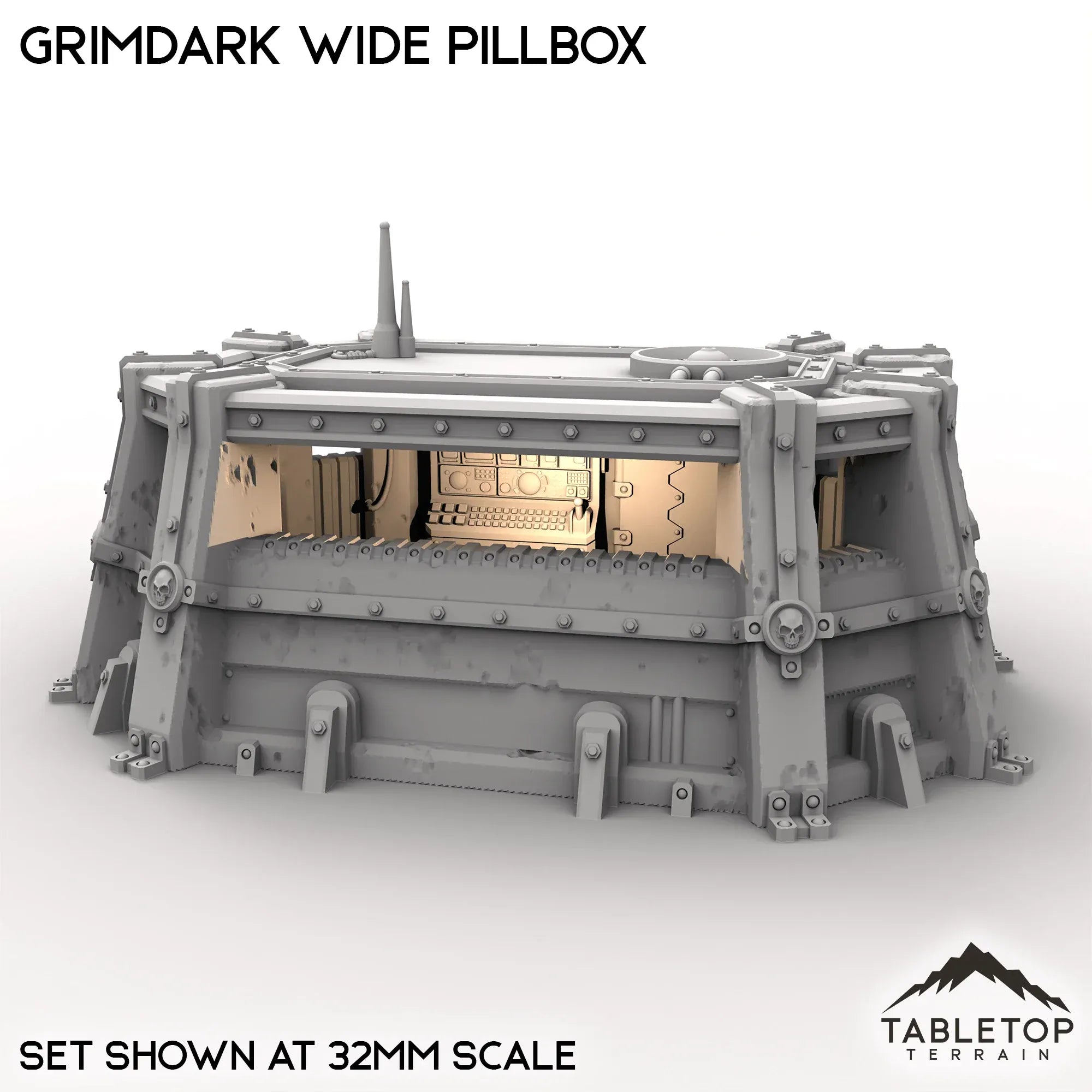 Grimdark Wide Pillbox