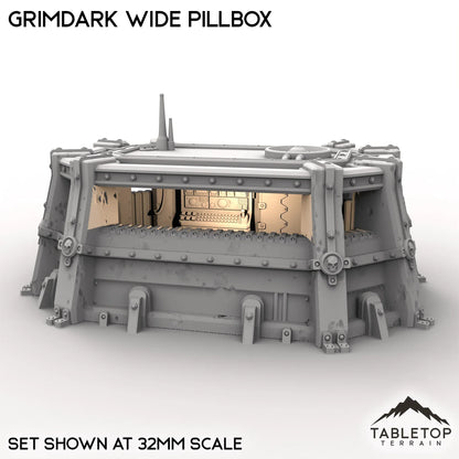 Grimdark Wide Pillbox