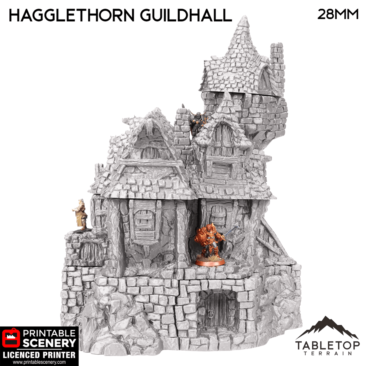 Hagglethorn Guildhall - Hagglethorn Hollow - Fantasy Building