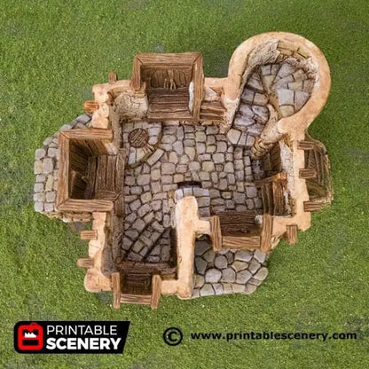 Hagglethorn Guildhall - Hagglethorn Hollow - Fantasy Building