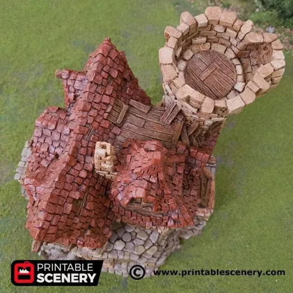 Hagglethorn Guildhall - Hagglethorn Hollow - Fantasy Building