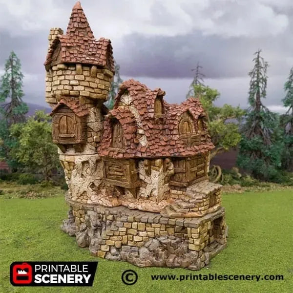 Hagglethorn Guildhall - Hagglethorn Hollow - Fantasy Building