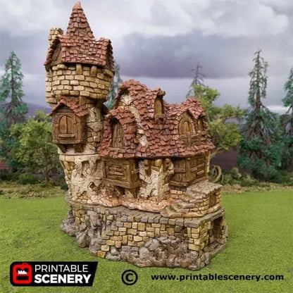 Hagglethorn Guildhall - Hagglethorn Hollow - Fantasy Building