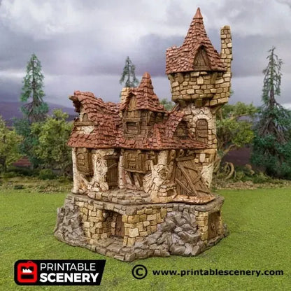 Hagglethorn Guildhall - Hagglethorn Hollow - Fantasy Building