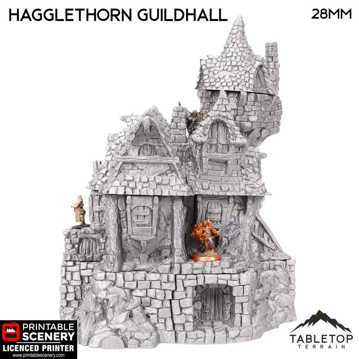 Hagglethorn Guildhall - Hagglethorn Hollow - Fantasy Building
