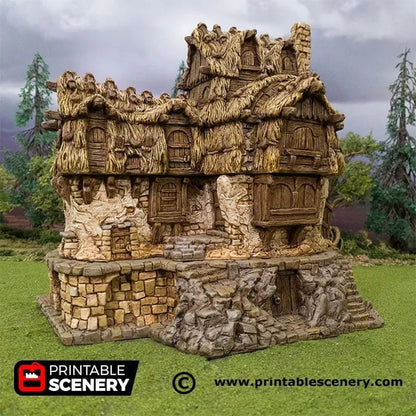 Hagglethorn Longhouse - Hagglethorn Hollow - Fantasy Building