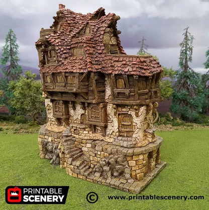Hagglethorn Tavern - Hagglethorn Hollow - Fantasy Building
