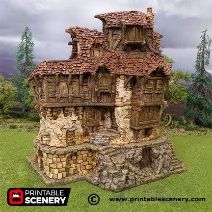 Hagglethorn Tavern - Hagglethorn Hollow - Fantasy Building