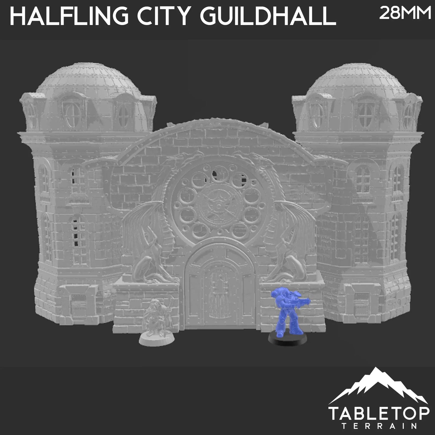 Halfling City Guildhall - Rise of the Halflings - Fantasy Building