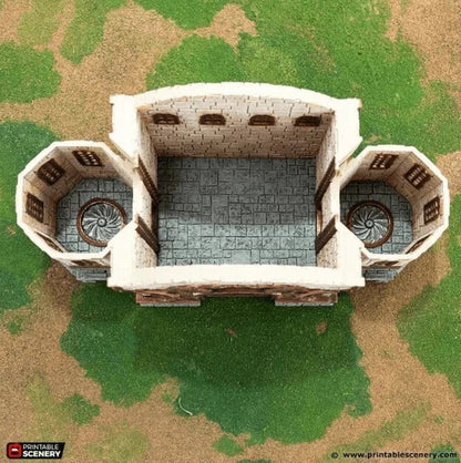 Halfling City Guildhall - Rise of the Halflings - Fantasy Building