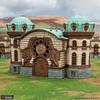 Halfling City Guildhall - Rise of the Halflings - Fantasy Building