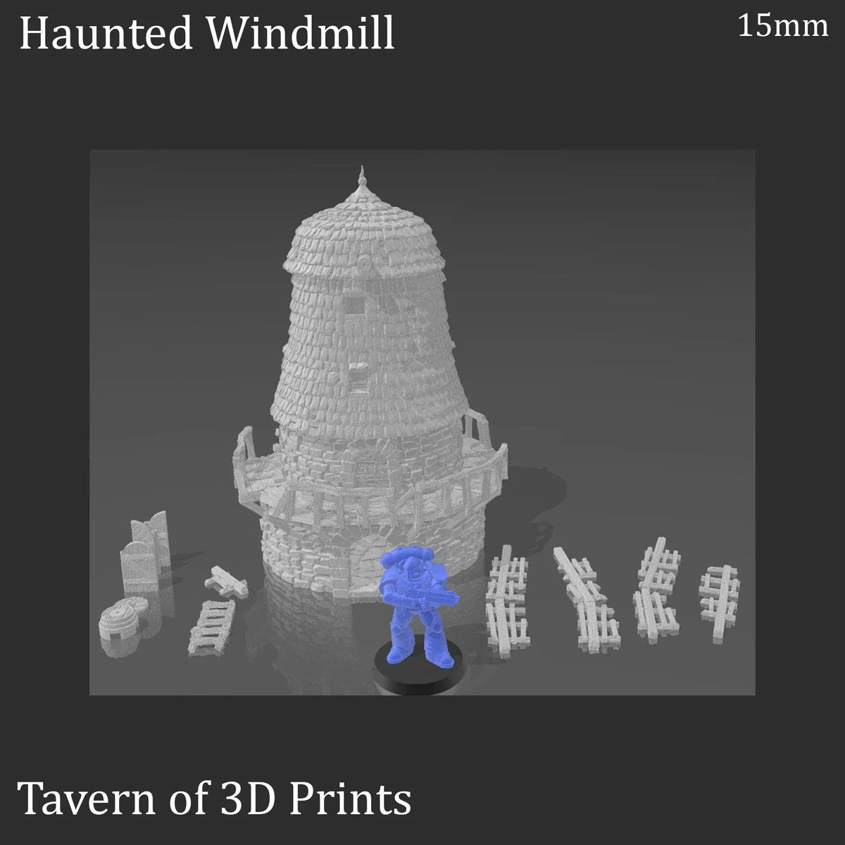 Haunted Windmill - Fantasy Building
