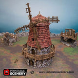 Haunted Windmill - Fantasy Building