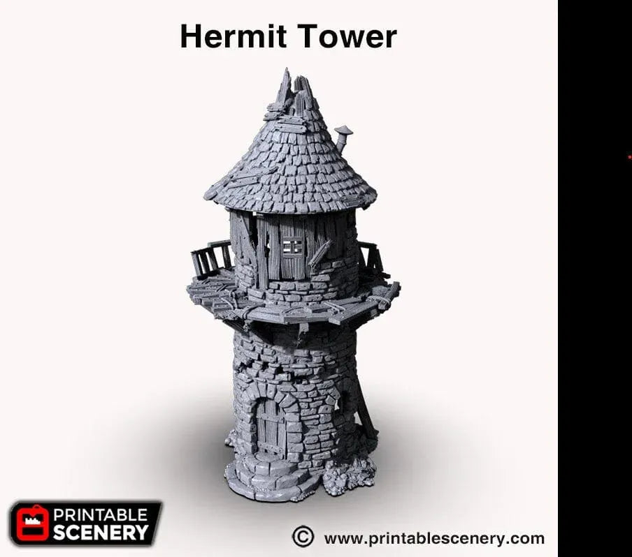Hermit Tower - Fantasy Building