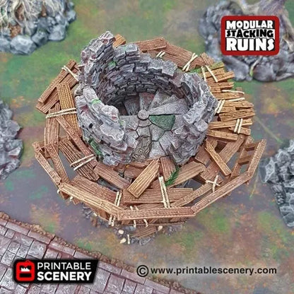 Hermit Tower - Fantasy Building