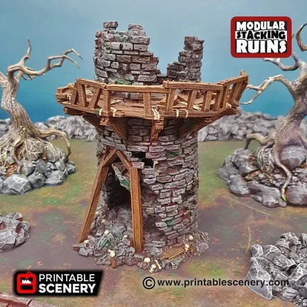Hermit Tower - Fantasy Building