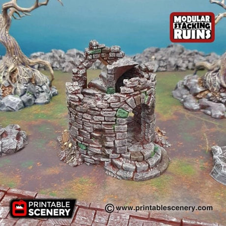 Hermit Tower - Fantasy Building