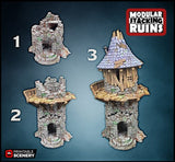 Hermit Tower - Fantasy Building