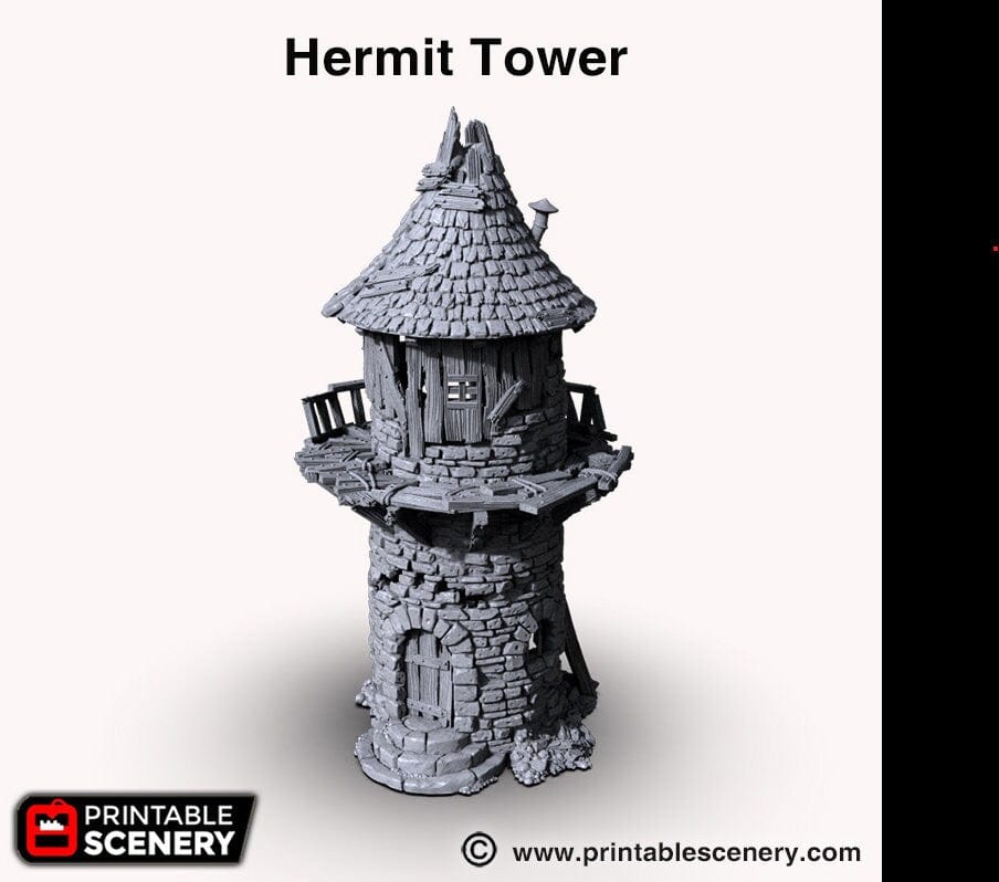 Hermit Tower - Fantasy Building