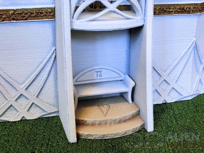 High Elf House Tower - Elven Fantasy Building