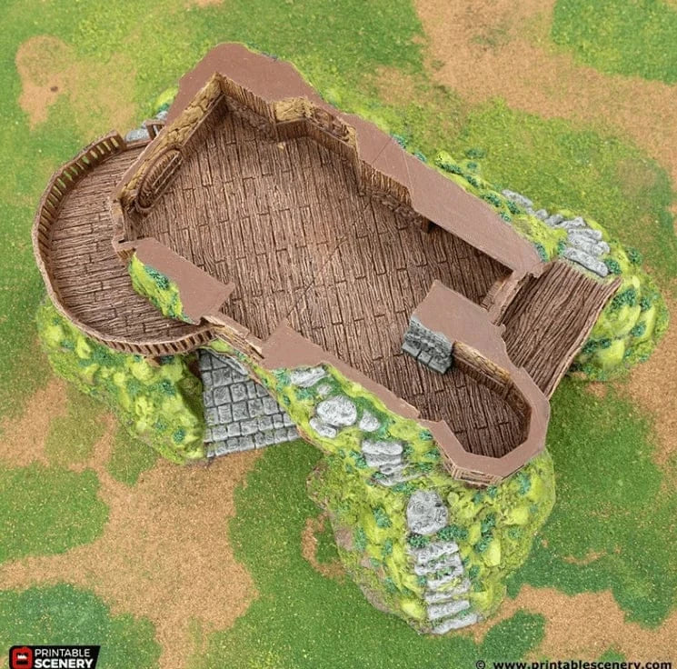Hillock Homestead - Rise of the Halflings - Fantasy Building